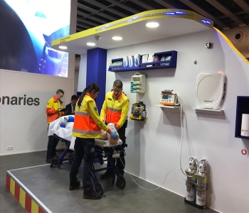 Satcom 5G-enabled ambulance demonstration