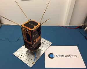 An Open Cosmos nanosatellite. Photo credit: Open Cosmos