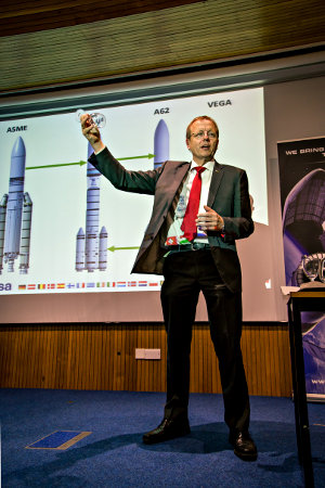 ESA Director General Jan Woerner