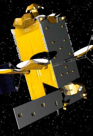 The DPR fully deployed in-orbit in the Alphabus configuration
