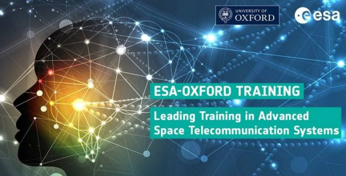 An advertisement image for the ESA-Oxford Training Course