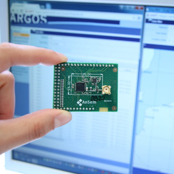 AnSem's ARTIC ASIC for Argos 3/4. Photo: AnSem