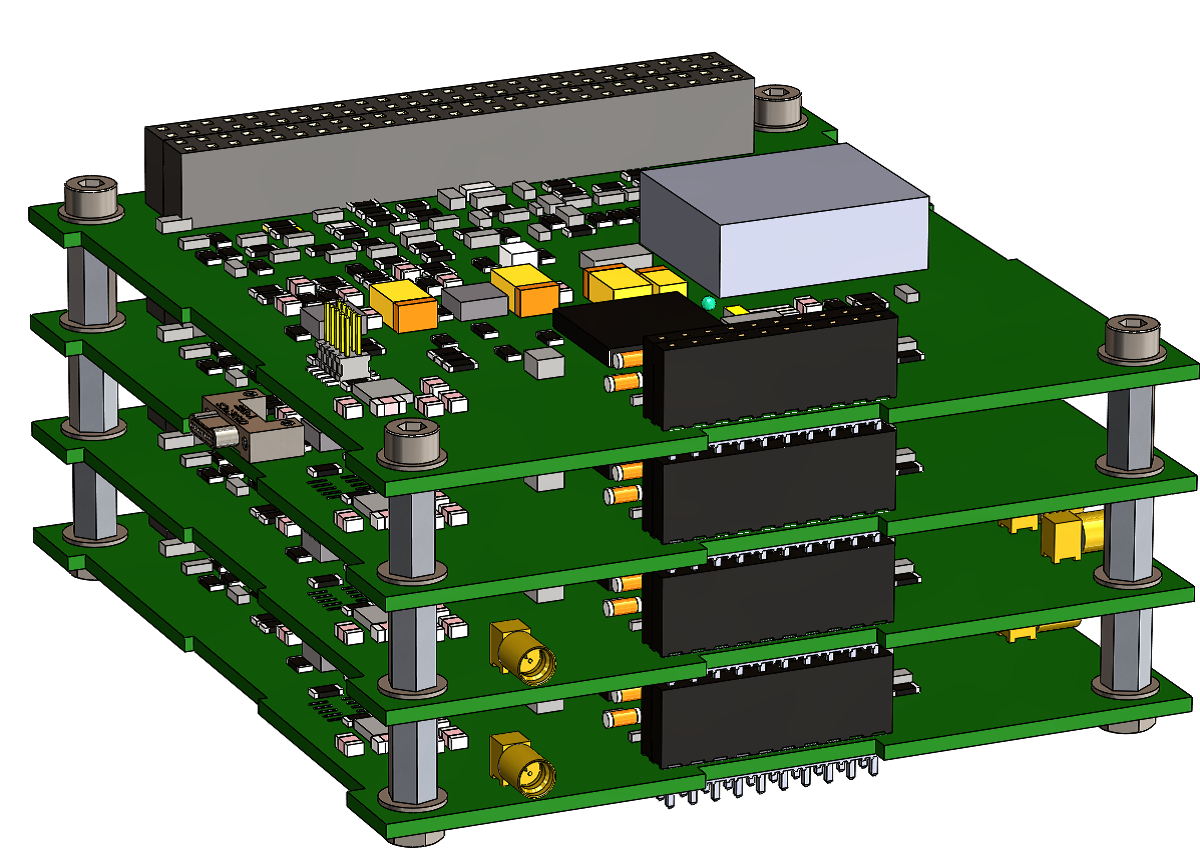 SCAT integration in 12U platform