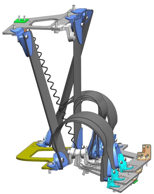 Damped Ultra-light Deployment Mechanism (DUDM)