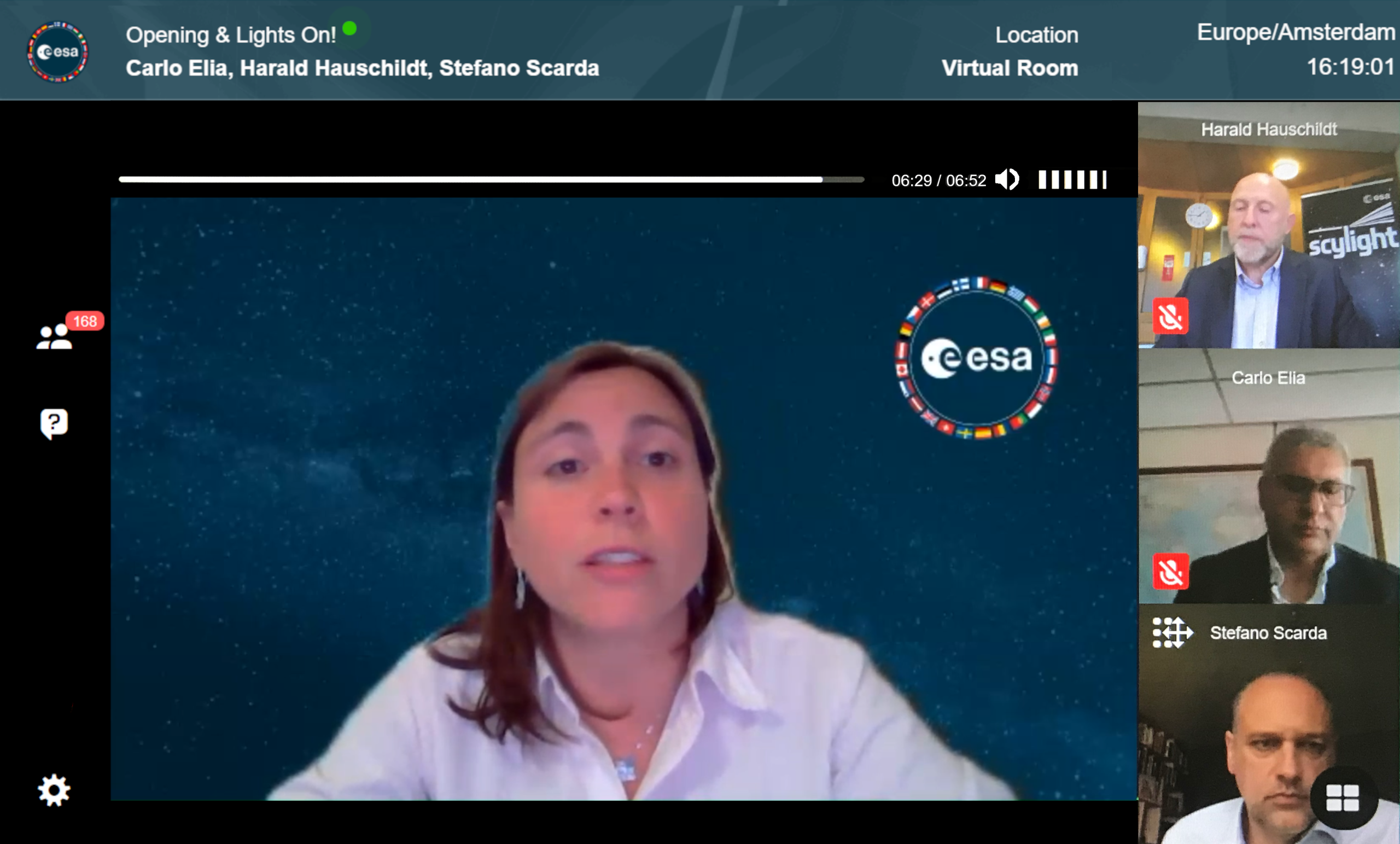 Elodie Viau speaking