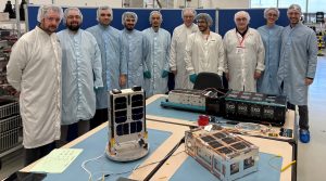 PeakSat, OptiSat and ERMIS-3 undergoing integration testing