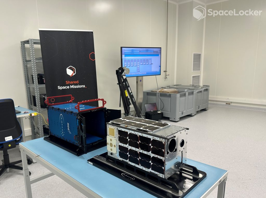 The satellite hosting EDGX's data processing unit