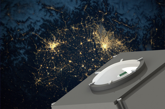 Development of a Dielectric Lens for Improving Space Segment Satellite Communications in E-band