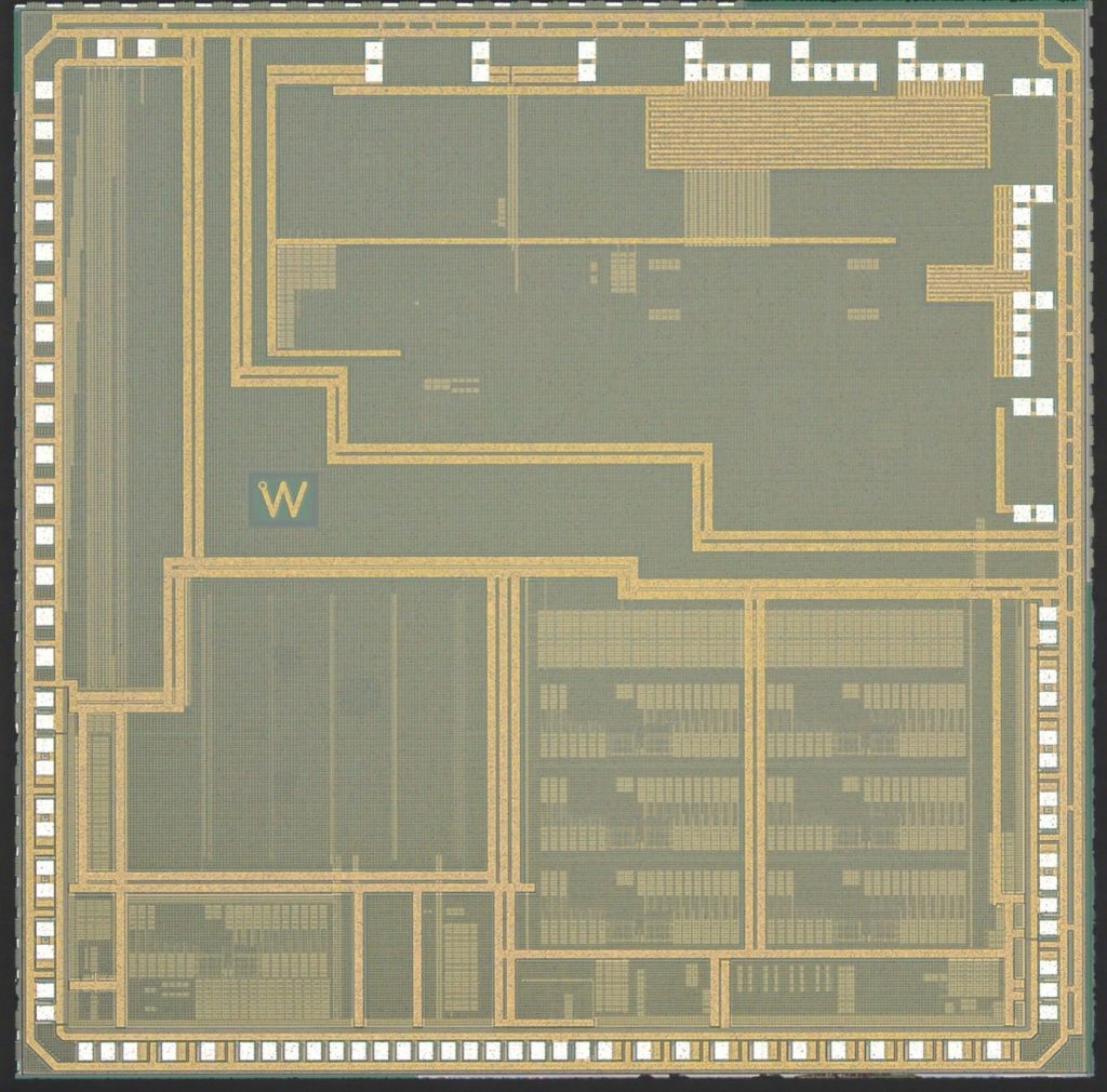 A view of of the CONAN ASIC